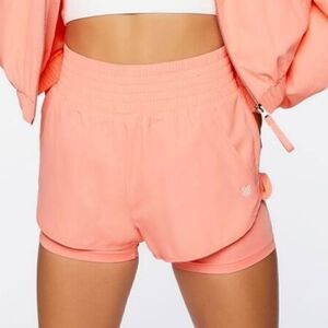 FOREVER21 Layered Running Shorts